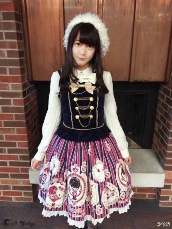 徐娇变身洛丽塔软妹子 宫廷复古公主范儿(组图)--河南分网--人民网