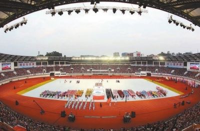 第十五届省运会在漳州开幕 尤权宣布开幕苏树