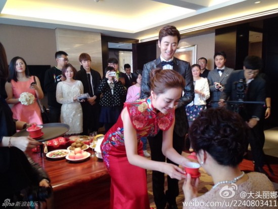 蔡琳<em>穿旗袍</em>美艳出嫁 女星古装<em>新娘</em>造型貌若天