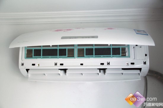 效果眼见为实 实测美的除甲醛变频空调