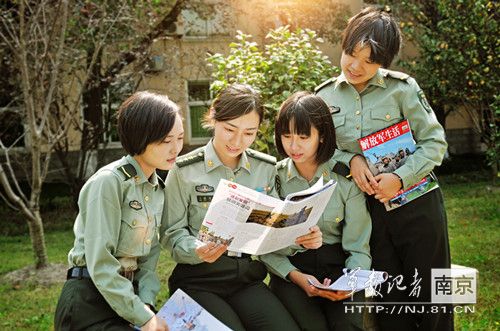 女硕士排长 兵之初 编写军旅微电影受追捧