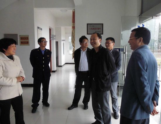 安徽省工商局副局长朱斌到郎溪调研