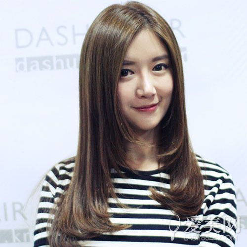 方脸适合什么发型韩式甜美发型修脸6
