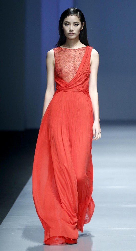 2015春夏中国国际时装周 董怀光时装发布会【6】--时尚--人民网