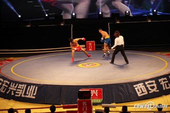 2014中国真功夫武术散打冠军对抗赛在西安开