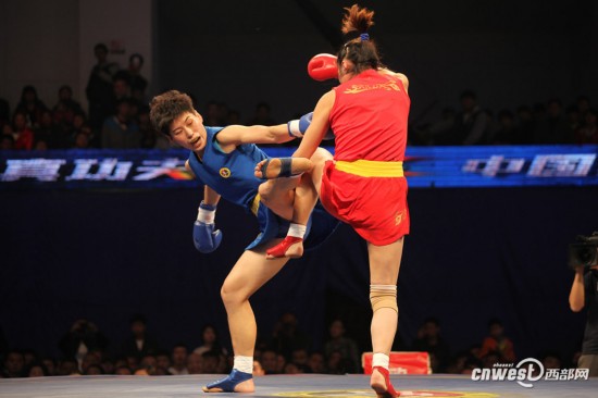2014中国真功夫武术散打冠军对抗赛在西安开