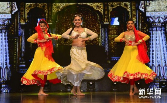 印度宝莱坞歌舞团在兰州演出