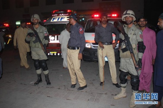 巴基斯坦拉合尔自杀式袭击死亡人数上升至54