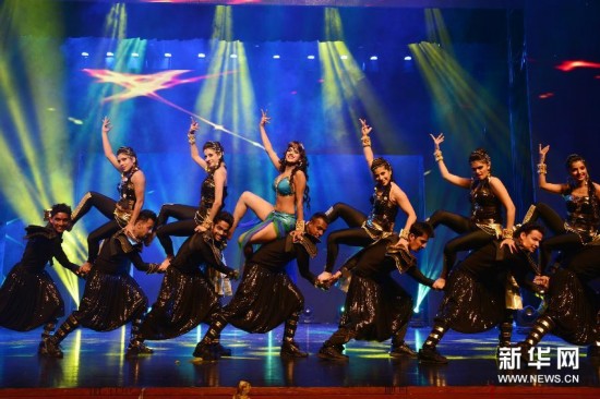 印度宝莱坞歌舞团在兰州演出