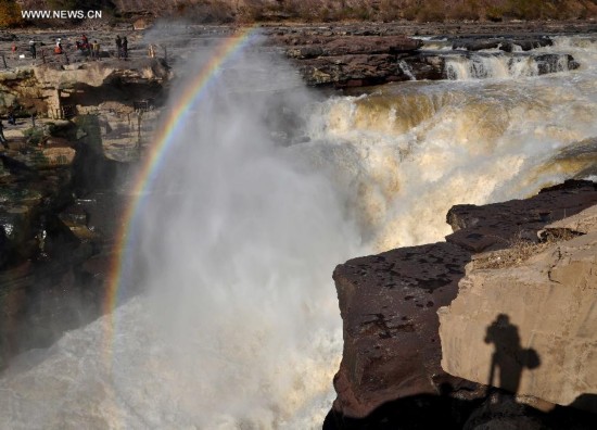 #CHINA-SHANXI-HUKOU WATERFALL-RAINBOW (CN)