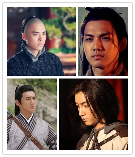 古装美男新四大门派:李易峰吴奇隆钟汉良陈晓