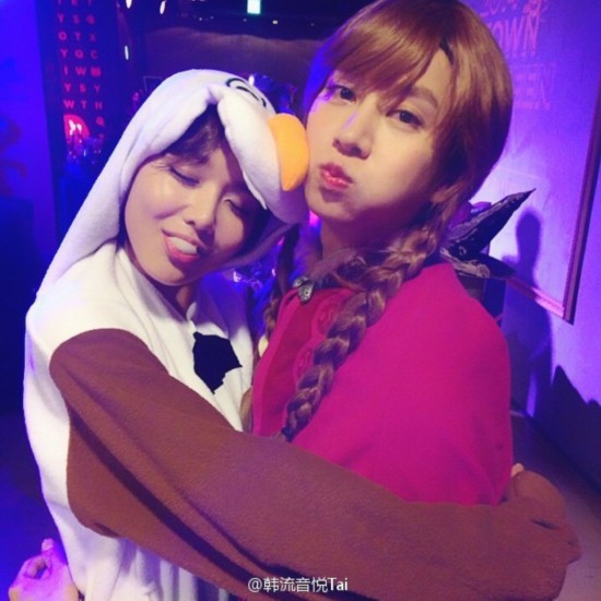 EXO少女时代SJ领衔SM艺人万圣节cosplay 还