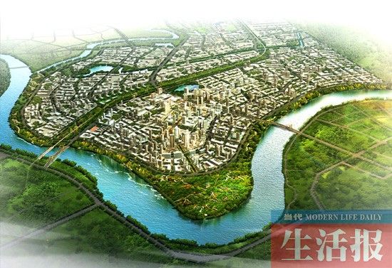 南宁龙岗围城:柳沙之后看龙岗 居半岛揽繁华(图