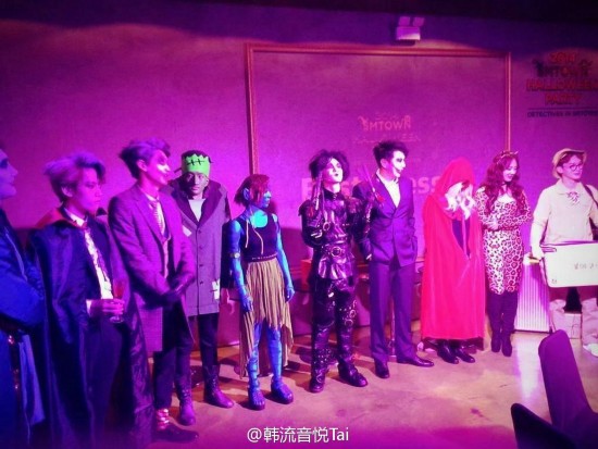 EXO少时SJ领衔SM艺人cosplay玩疯 你们认出