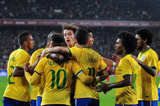 热身赛巴西vs土耳其:内马尔两球 巴西4比0大胜