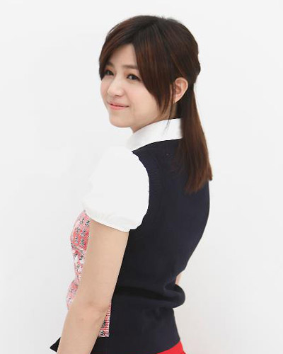 清纯女神陈妍希 示范修颜包子脸发型【2】