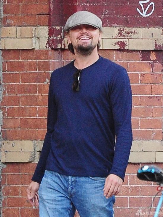 莱昂纳多40岁了 回顾小李子帅哥发福史(图)-莱