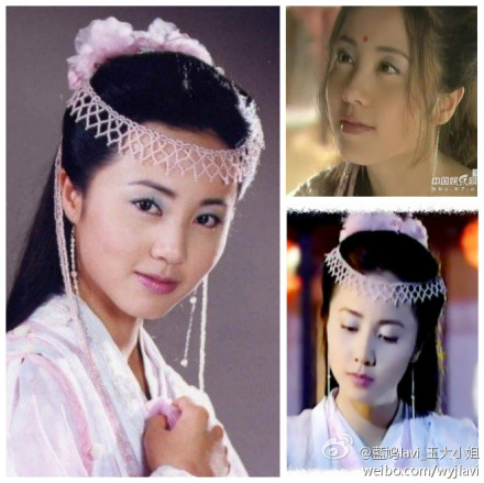 孙莉是《天地传说之鱼美人的牡丹,这个造型很有仙女范!