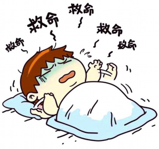 她们在睡梦中,突然听到小梅的尖叫声,"声音还不小,把我们都惊醒了