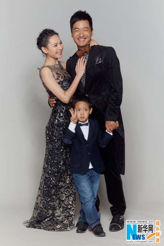 萌叔郭晓东与爱妻 七年之暖 幸福全家福曝光(图