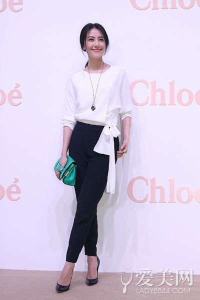 高圆圆与众女神斗艳chloe北京首秀人气旺