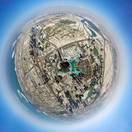 摄影师拍摄360度迪拜美景(组图)