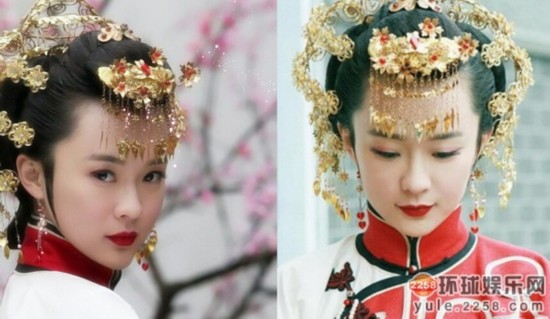 蔡琳穿旗袍美艳出嫁 女星<em>古装</em>新娘造型貌若天