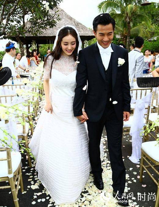 高圆圆赵又廷婚礼曝光 揭秘汤唯周迅等众女神婚礼都穿