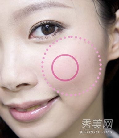 化妆教程:图解4种风格腮红画法