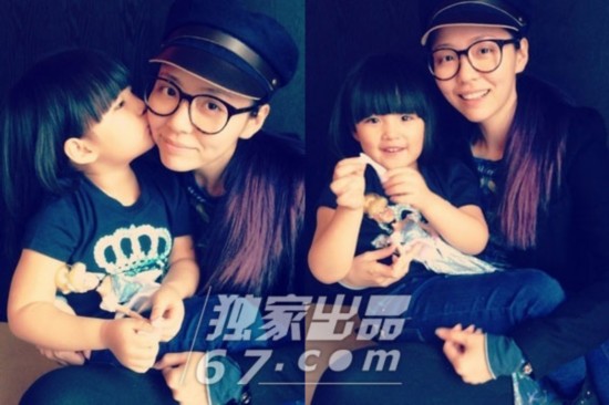 图揭合影帝王诗龄卖萌瞬间:扭臀调戏欧弟 豪放