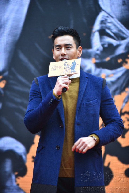 彭于晏演黄飞鸿虚脱没知觉 井柏然吊威亚手脱