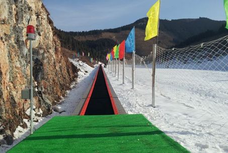 济南章丘金沙湾滑雪场,冬季旅游好去处