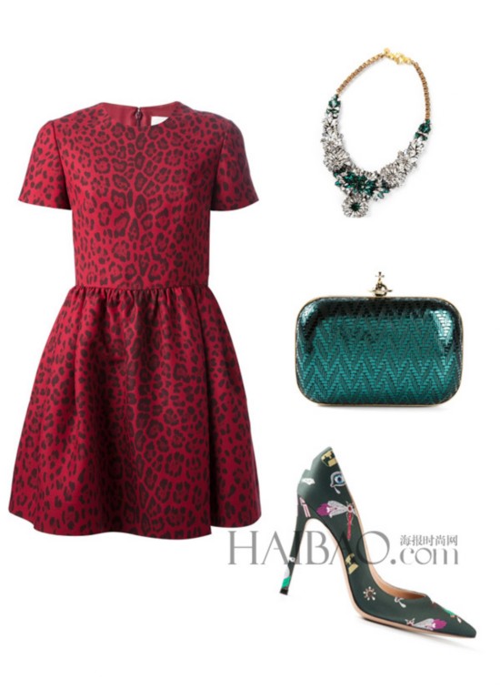 1.�������������� (Mary Katrantzou) ��ɫӡ���߸�Ь2.ޱޱ������˹����� (Vivienne Westwood) ��ɫ��Ƭ���ð�3.Shourouk��ɫ��ʯ����4.������ū (Valentino) ��ɫ��������ȹ