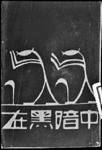 1928年版《在黑暗中》封面