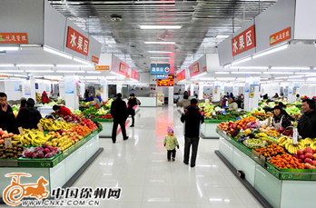 徐州新二七农贸市场月底启用 惠及周边6万居民