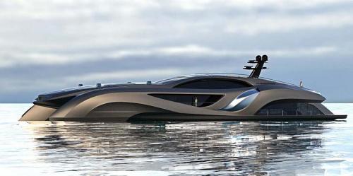 蝙蝠侠游艇震撼抢眼 配停机坪和按摩浴池(图