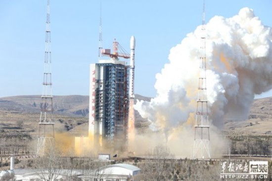 中巴地球资源卫星04星发射成功(图)