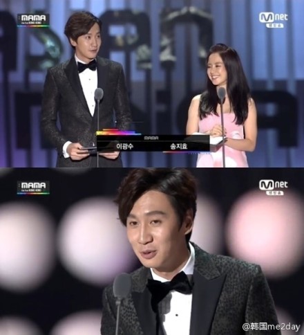 MAMA音乐盛典:GD权志龙自创rap 李光洙宋智