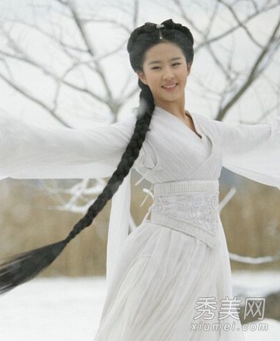 陈妍希刘亦菲李若彤 各版小龙女古装发型谁最