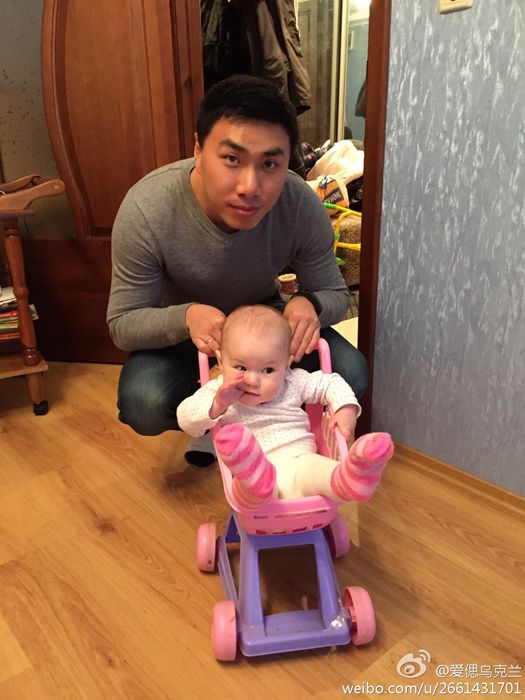 中国学渣靠努力得成功 娶乌克兰女神(图)