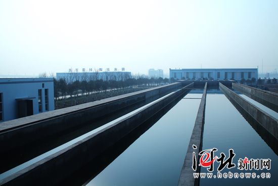 南水北调河北第一站磁县水厂试水成功 等水来