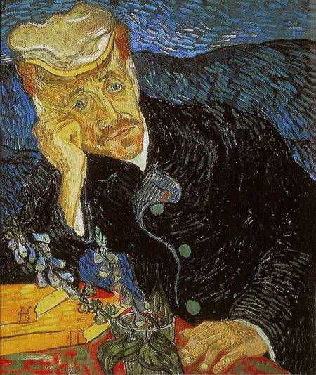 TOP1.《加歇医生》(Portrait of Dr. Gachet ,1890) ,8250万美元
