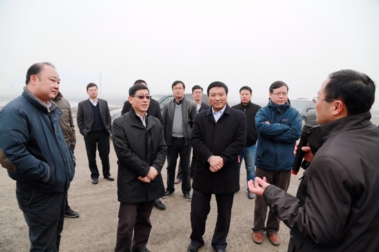 管委会主任李兵一行到颍上县考察,颍上县委书记,县人大常委会主任