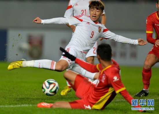 中国队vs吉尔吉斯斯坦4比0大胜