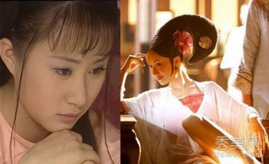 陈妍希校花变 傻姑  10位女星最丑VS最美造型