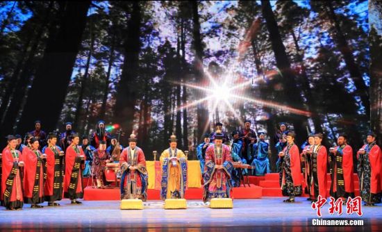 兰州上演西北首场道教音乐汇演