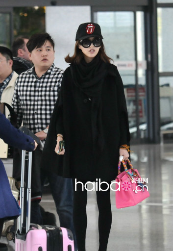 刘诗诗宋茜唐嫣少女时代 明星机场街拍时尚潮