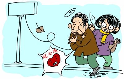 北方老人武汉探亲冻晕了 医生:天冷诱发冠心