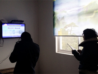 芜湖县委组织部到花桥镇检查远教工作