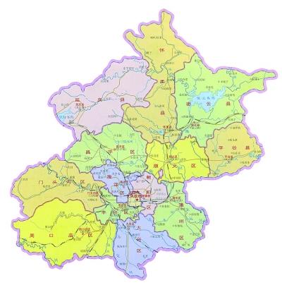 北京调整行政区划 1958年九县一市进北京(图